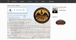 Desktop Screenshot of ktox1340.com